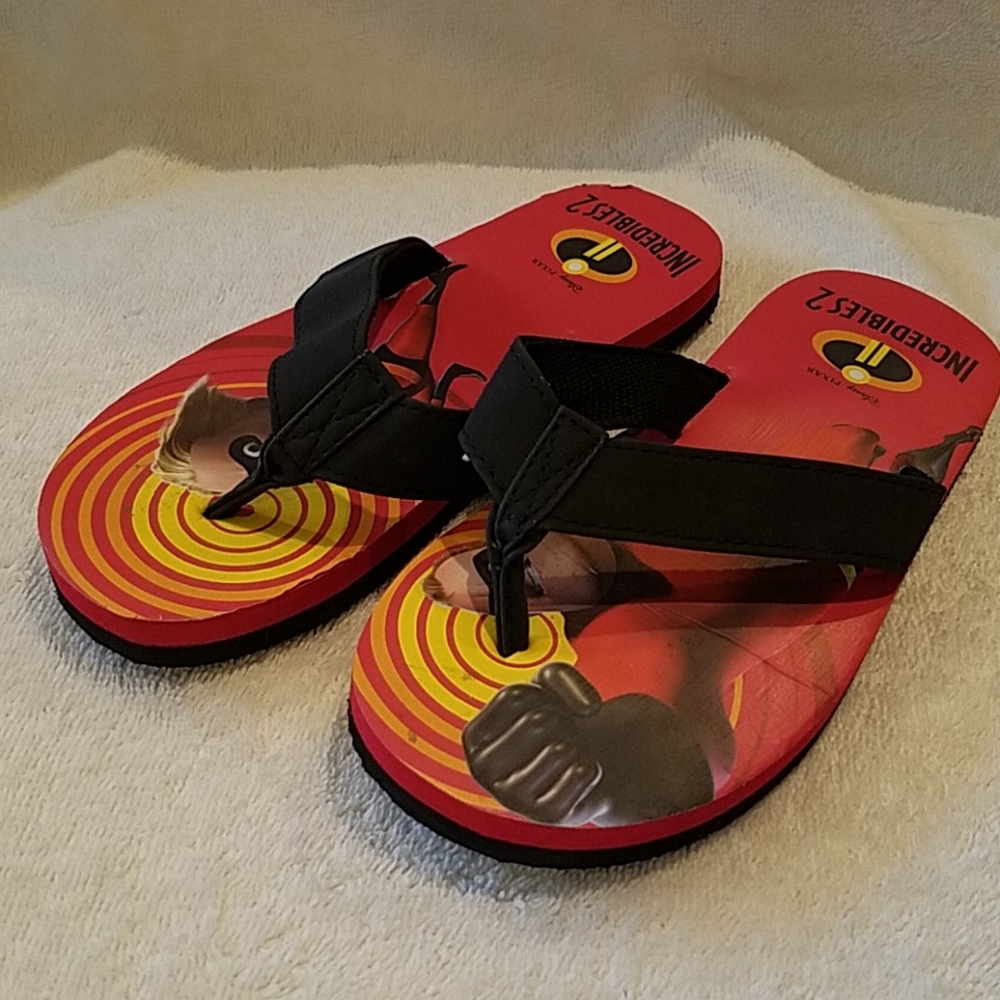 Disney Incredibles 2 Flip Flops